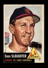 1953 Topps Set-Break # 41 Enos Slaughter EX-EXMINT *GMCARDS*