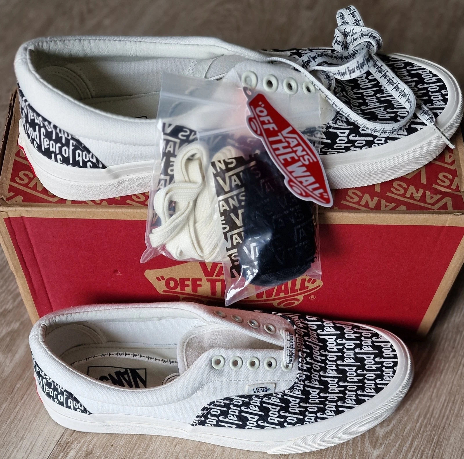 Vans Era 95 DX Fear of God Blanc Noir