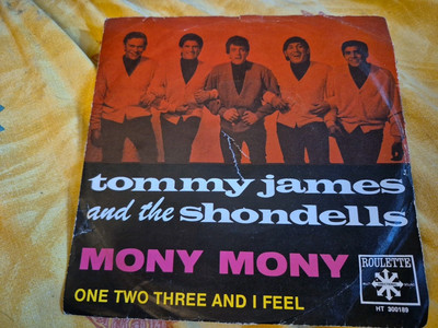 7'' TOMMY JAMES AND THE SHONDELLS * Mony Mony  ROULETTE 300189