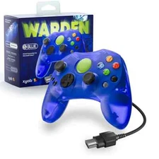 XBOX Original Controller S Wired Translucent Blue XYAB Brand - NEW SEALED