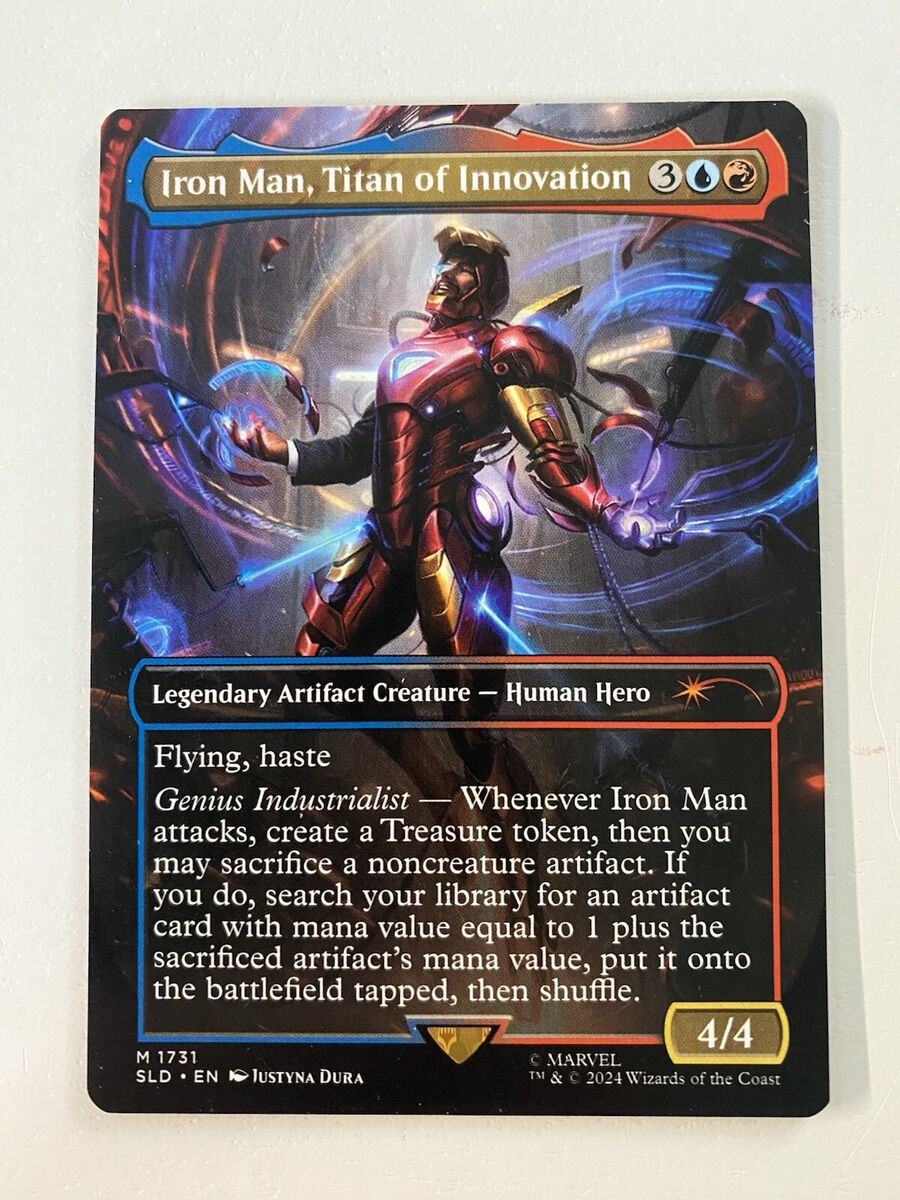 Iron Man, Titan Of Innovation (1731) *Non-Foil* SECRET LAIR Iron Man, Titan Of Innovation (1731) *Non-Foil* SECRET LAIR
