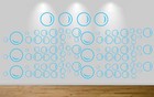 100 under the sea bubbles wall sticker art decal car