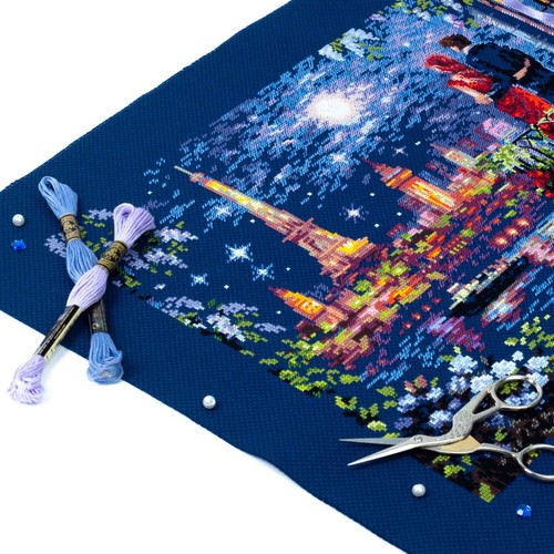 Kit punto croce con ago magico weekend a Parigi 550-766 - Foto 6 di 12
