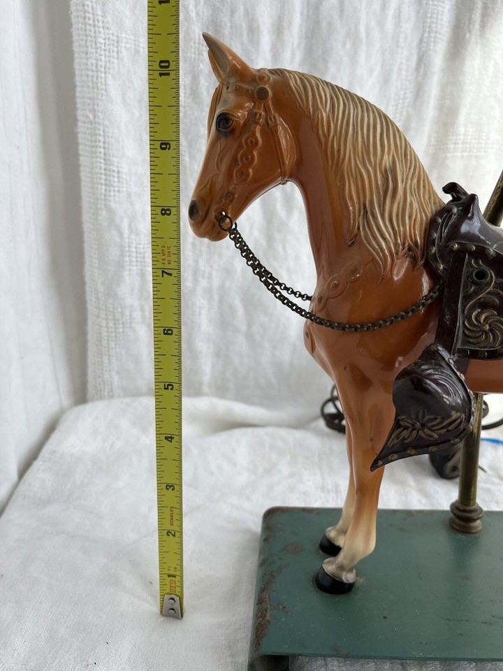 Cowboy Rodeo western Breyer Horse bronco rodeo lamp decor ranch style ...