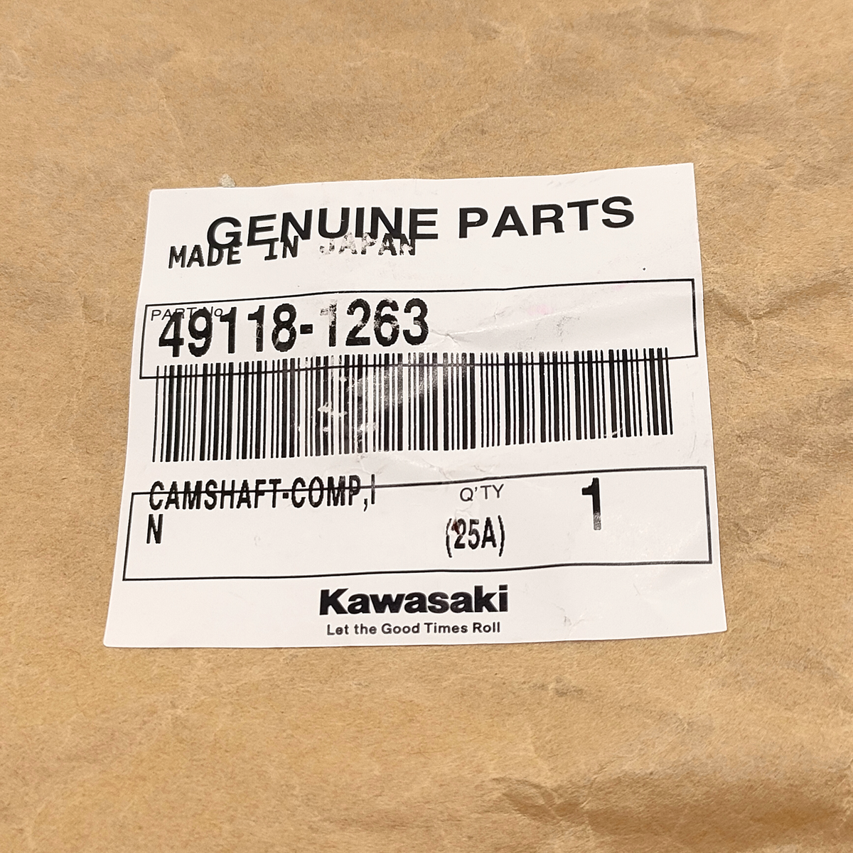 かめさん専用 Kawasaki OEM ZX14 Cam-Change Drum (06-20)
