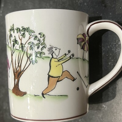 Golfing Buddies Staffordshire Coffee Mug