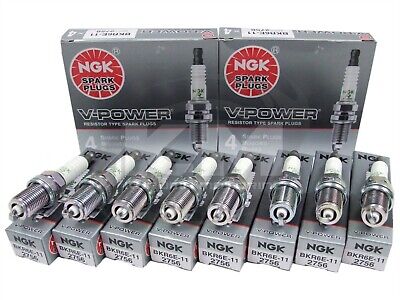 NGK V-Power Spark Plug 2756 BKR6E-11 NGK V-Power Spark Plug 2756 BKR6E-11