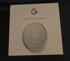 Google Nest Smart Programmable Wi-Fi Thermostat - Fog   