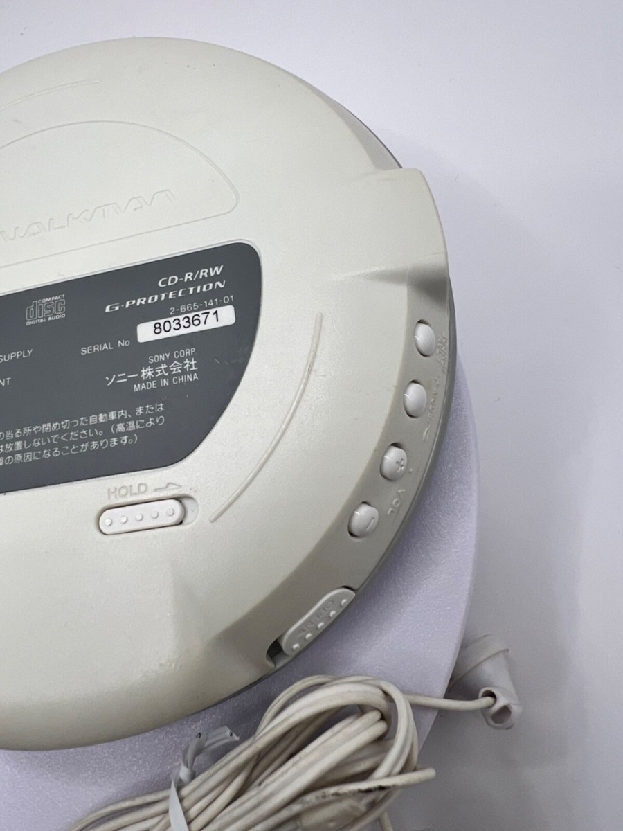 ソニー CD WALKMAN D-EJ002（ブルー） Sony CD Walkman D-EJ002 P Blue Confirmed Operation limited