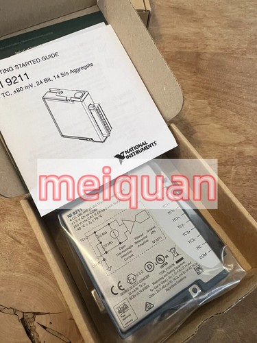 NEU NI 9211 779001-01 Temperatur Eingangsmodul schnelle Lieferung DHL/FedEX