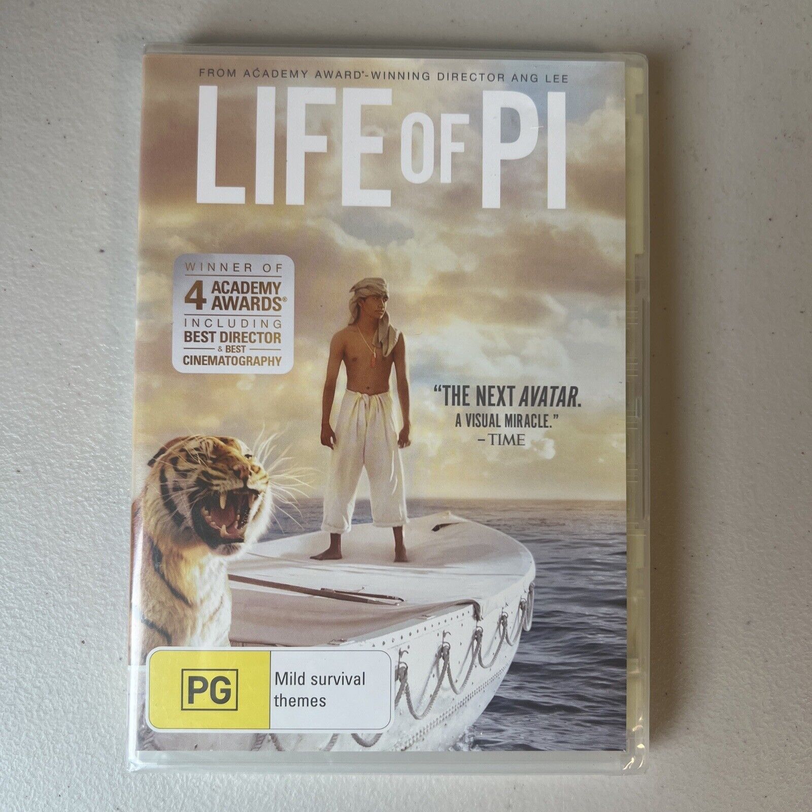 Life Of Pi (DVD, 2012) Region 4 Brand New & Sealed Adventure Movie