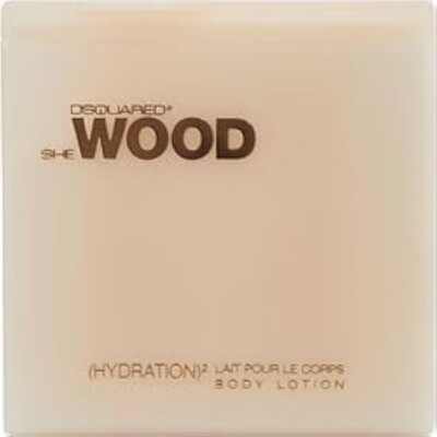 DSQUARED2 PERFUMES SHE WOOD BODY LOTION FOR WOMEN - 6.8 OZ/200 ML - NO BOX