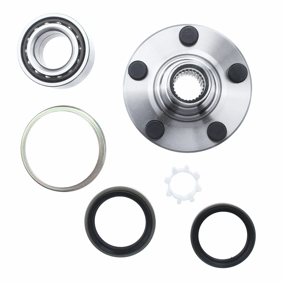 2x Conjunto de buje de cojinete de rueda delantera izquierda y derecha para Toyota Camry 1983 1984-1991 Foto 3 de 4