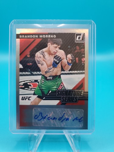 2022 Donruss UFC Brandon Moreno Signature Series Auto #SS-BMR