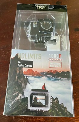 WIFI ACTION KAMERA, IJOY NO LIMITS, 1080P, NEU UND VERSIEGELT IN BOX wasserdichte Tasche