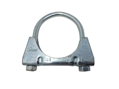 U Bolzen Auspuffschelle Schwerlast Universal Rohrschellen & Muttern 28mm-102mm alle Größen