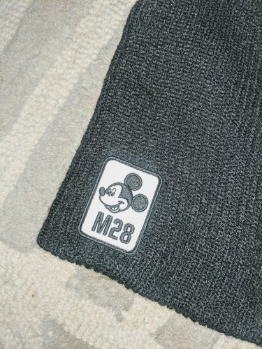 NEFF X DISNEY Black M28 MICKEY MOUSE 1928 BEANIE CAP HAT ADULT MENS *NEW NWT* - Picture 5 of 6