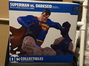ð¥DC COLLECTABLES SUPERMAN VS DARKSEID STATUE 3RD EDITION SOLD OUT LIMITED PIECE | eBay