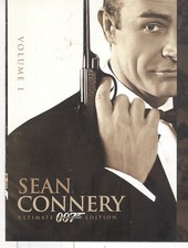 No Disc ORIGINAL COVER ART 007 Connery Ultimate Edition Vol 1 2012 DVD Cover