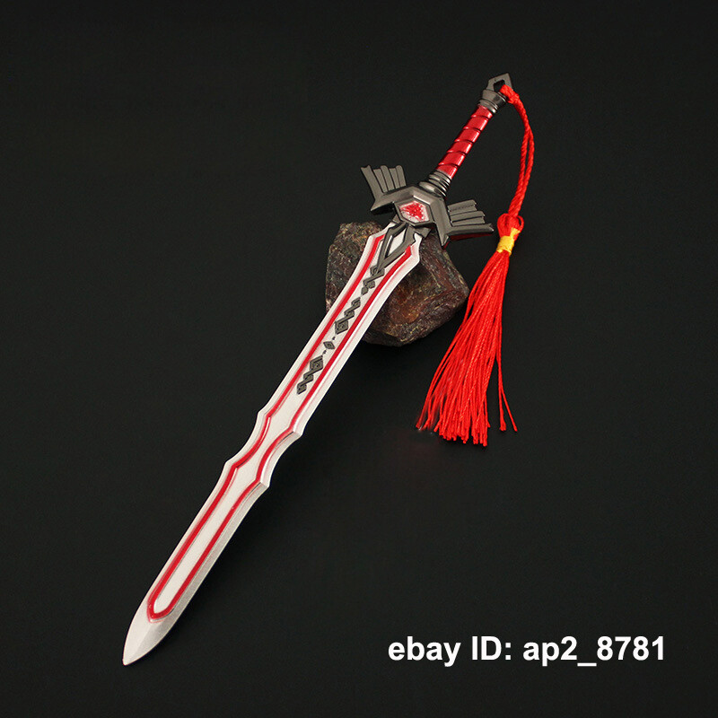 1/6 8.26'' Metal Zelda Royal Guard's Sword Blade Shield For 12