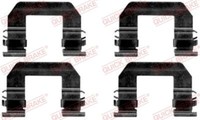 Quick Brake 109-1693 ZubehöRsatz, Scheibenbremsbelag FüR KIA