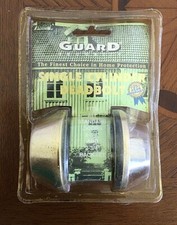 Guard Security Single Cylinder Deadbolt 281HDBP, Brass, Box Unopened