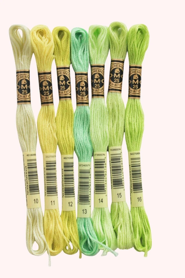 100% GENUINE DMC floss mouline art. 117, Cotton Embroidery threads from 1 to 800 - Image 4 of 4