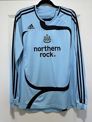 Newcastle United Mens LARGE Adidas 2007-08 Away Premier Newcastle United Mens LARGE Adidas 2007-08 Away Premier