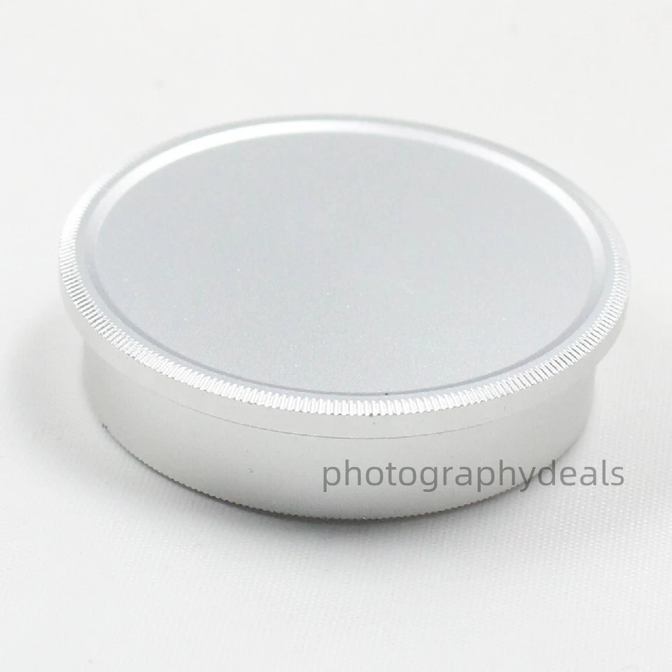 Silver Metal M42 Lens Rear Cover Camera Body Cap for M42 42mm Screw Mount Lens - Image 3 of 4
