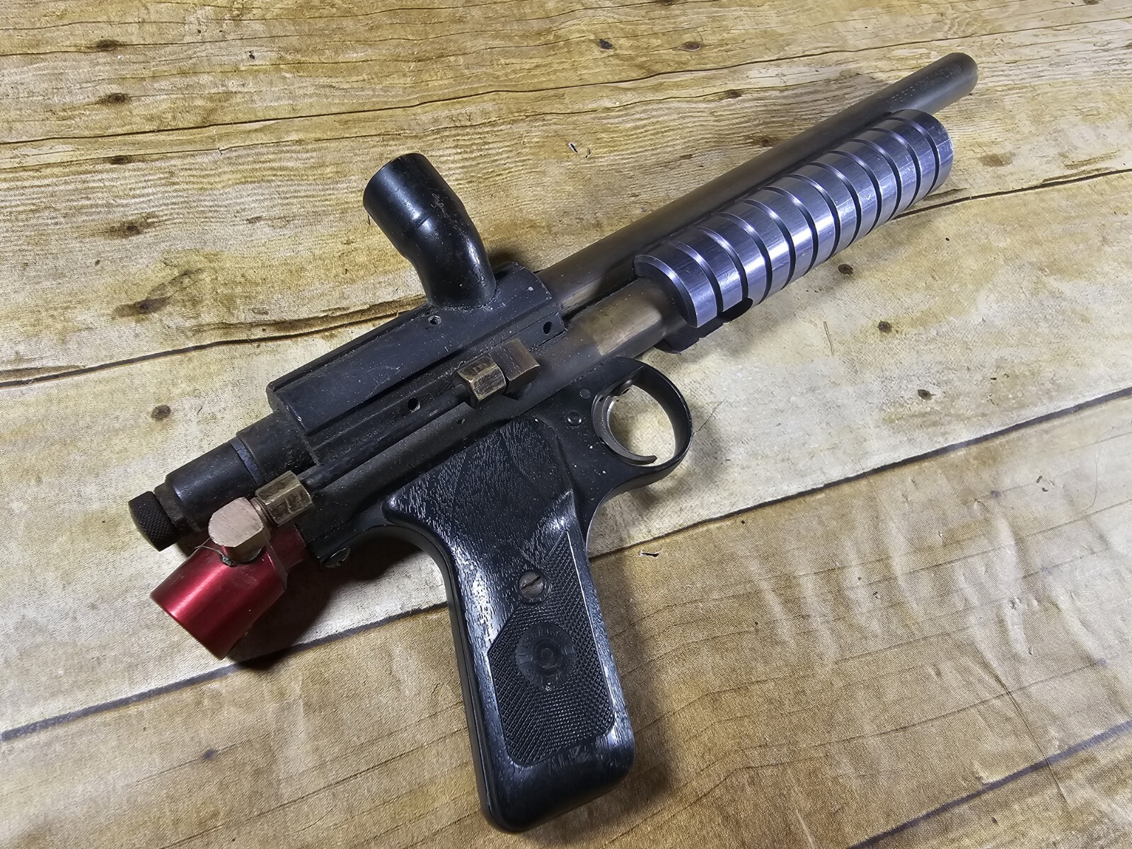 Pmi Magnum 68 Brass Paintball Pump Marker Sheridan Palmers Stock Class