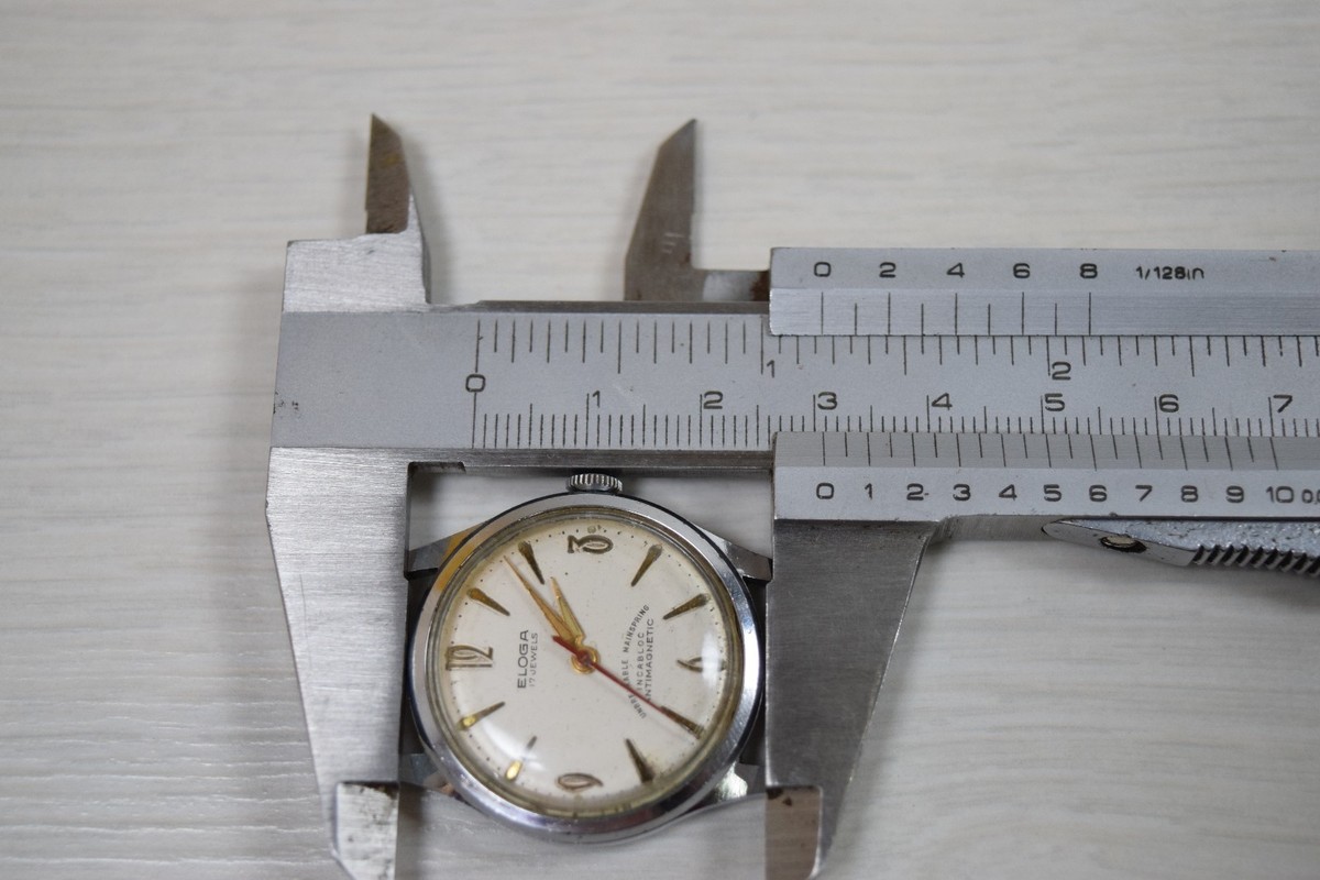 時計 ELOGA 17JEWELS Vintage Collectible ELOGA 17 Jewels Swiss Military