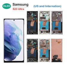 For Samsung Galaxy S23 Ultra 5G SM-S918U/U1/B/E OLED Display Screen Assembly