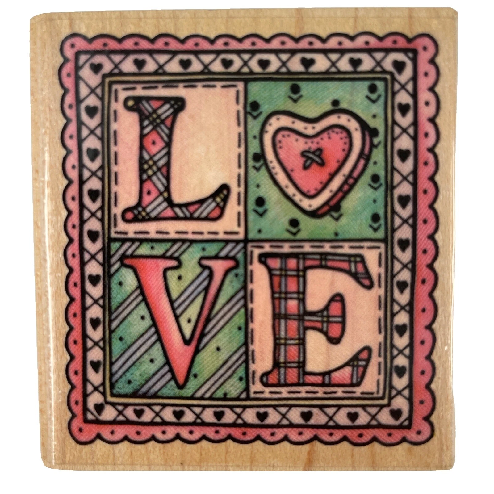 Rubber Stampede Amor y corazones Sellos de Goma Manualidades