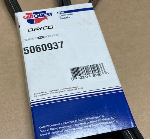 Serpentine Belt-FWD Carquest Dayco 5060937 -for Buick LeSabre, Mercedes-Benz NEW - Foto 2 di 2