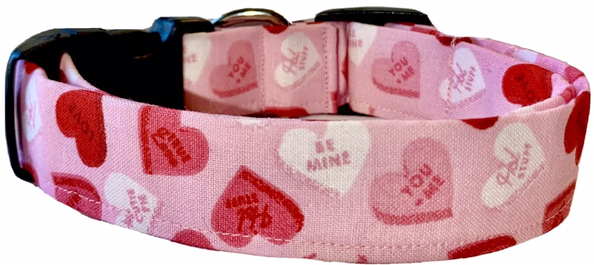 Valentines day dog hot sale collars