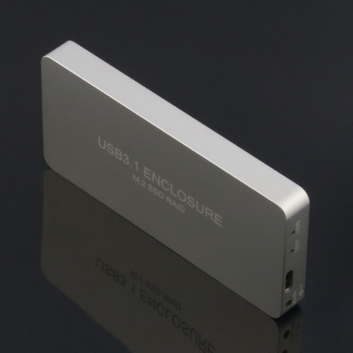 XT-XINTE USB3.1 TYPE-C to 2PORTS NGFF (M.2) SSD Raid external box / LR31-1352N - 第 7/8 張圖片