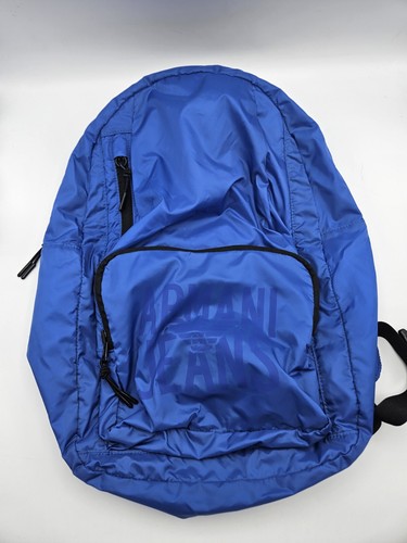 Armani Jeans Blue Polyamide Backpack CC997 932063 - Picture 4 of 14