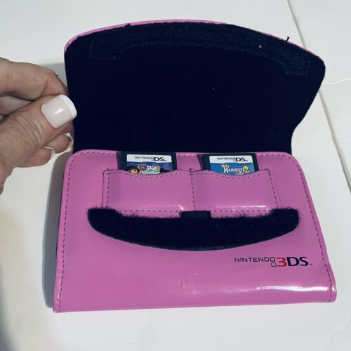 Hello kitty Nintendo 3ds custodia rosa con 2 giochi - Foto 4 di 6