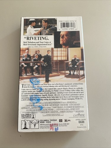 A Few Good Men VHS New Sealed - Picture 2 of 2
