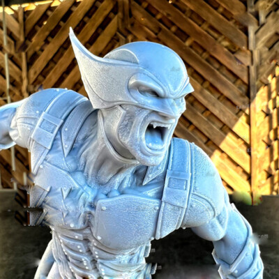 1/6 38cm Wolverine 3D print Figure Model Kit Unpainted Unassembled