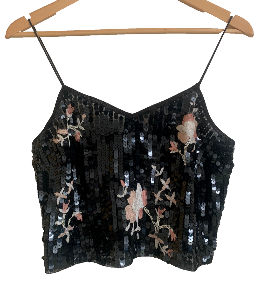 Halterneck Halter Topshop Glitter Top ASOS Tops Euc Asos Rose Gold