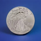 2016 1 oz Silver American Eagle Dollar BU in Vinyl Flip  (ID 0052)