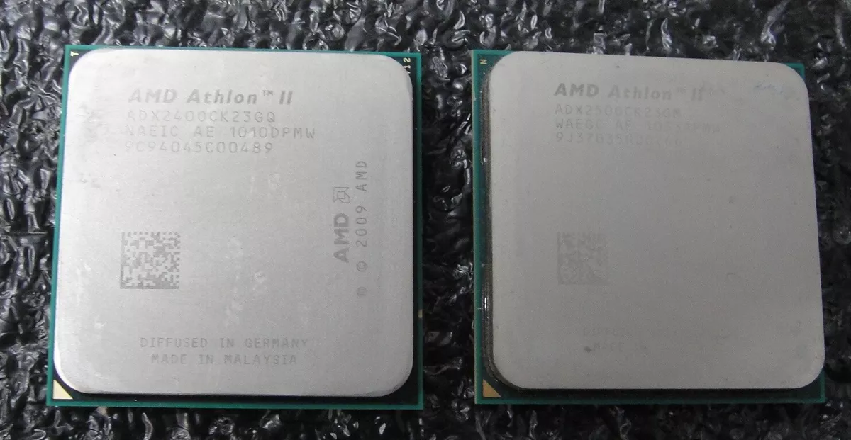 2 x AMD Athlon II 250 3.0 Ghz 2MB L2 Cache Socket AM2 Processor ADX2500CK23GM