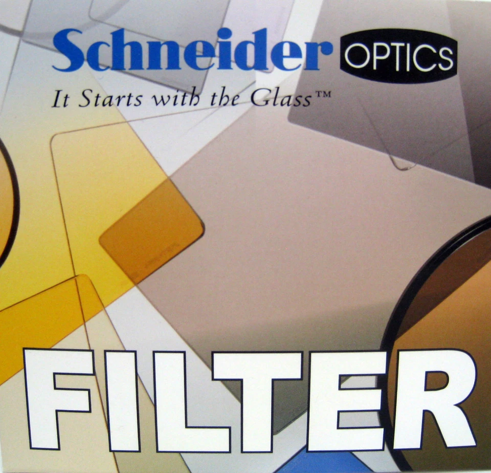 New Schneider Optics 3x3" Coral 2 Solid Color Glass Filter MFR #68-100233 - Image 2 of 4