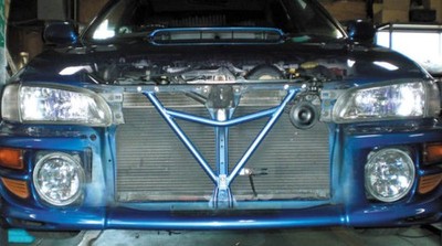 Cusco GC8 Front Member Power Brace for Enhanced Vehicle Stiffness