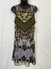 Julian Taylor New York Womens Sz 10 Knee Length Paisley Sleeveless Dress NWT $78