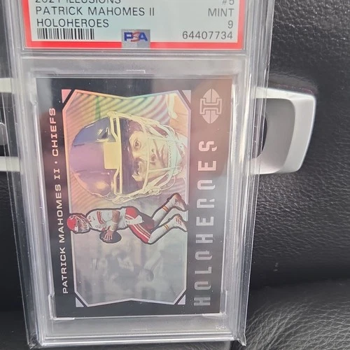 2021 Panini Illusions Holoheroes Patrick Mahomes II #HHPM-5 PSA 9
