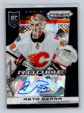 2013-14 Panini Expo #329 Reto Berra AU Colorado Avalanche Cracked Ice Black
