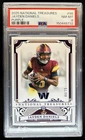 2025 Panini National Treasures Jayden Daniels Purple #/75 Commanders PSA 8