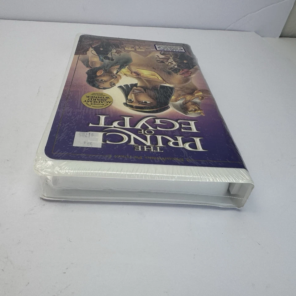 Sealed The Prince of Egypt New Clamshell VHS Dream Works Animation Foto 4 de 4
